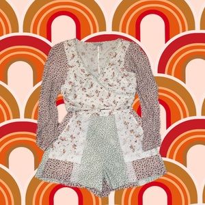 🌼 The cutest little floral set perfect for summer